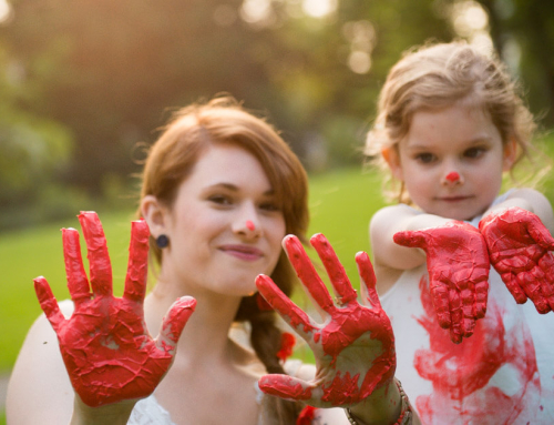 Mother and Daughter Trash the Dress